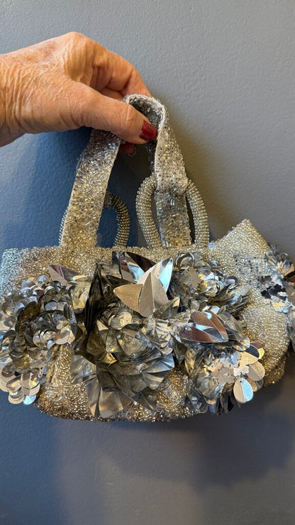 Sequin 3D Beaded Mini Bag
