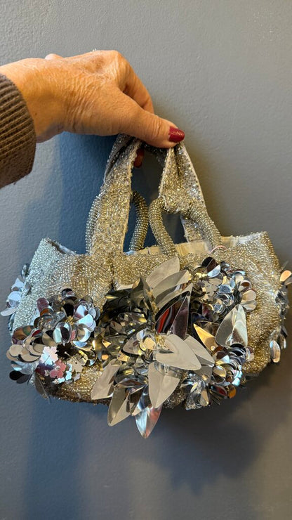 Sequin 3D Beaded Mini Bag