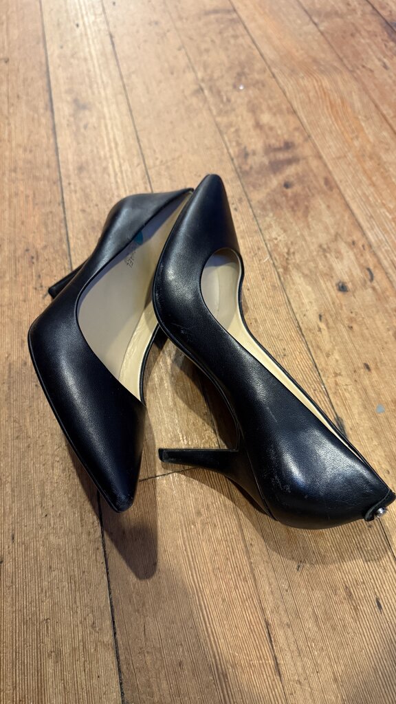 Leather Pointed Heels