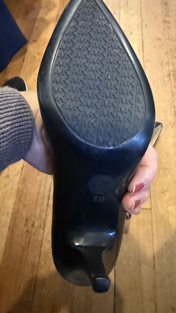 Leather Pointed Heels