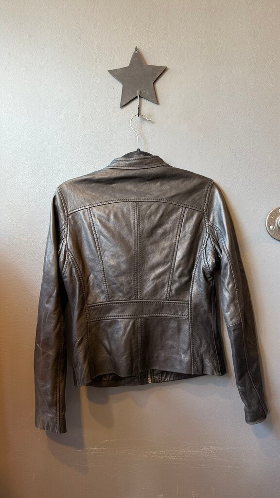 Leather Moto Jacket