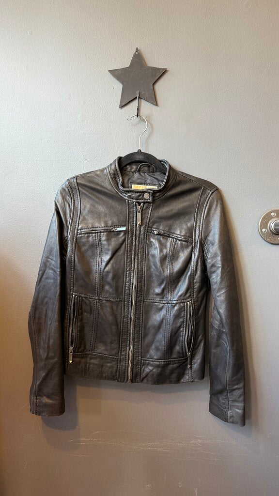 Leather Moto Jacket