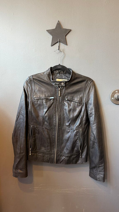 Leather Moto Jacket