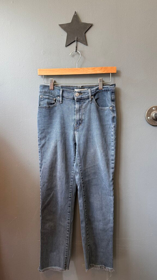 724 High Rise Straight Jeans