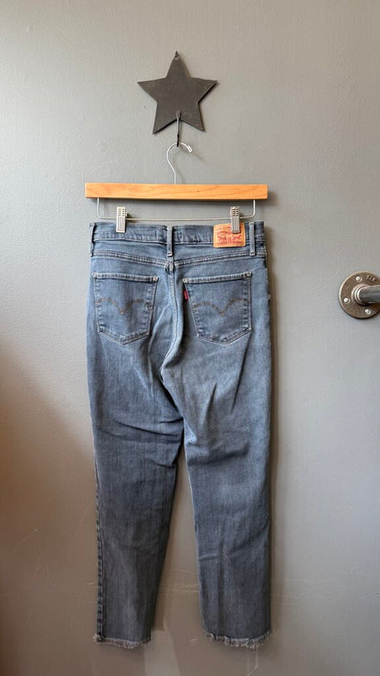 724 High Rise Straight Jeans