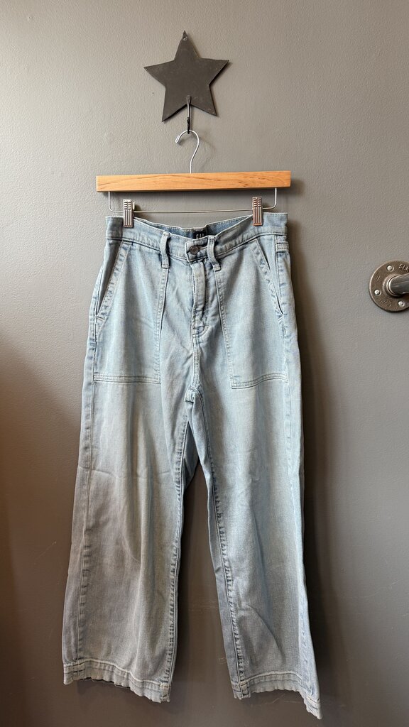 High Rise Wide Leg Jeans