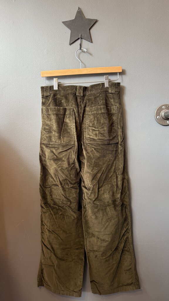 Emmett Wide Leg Corduroy Pants