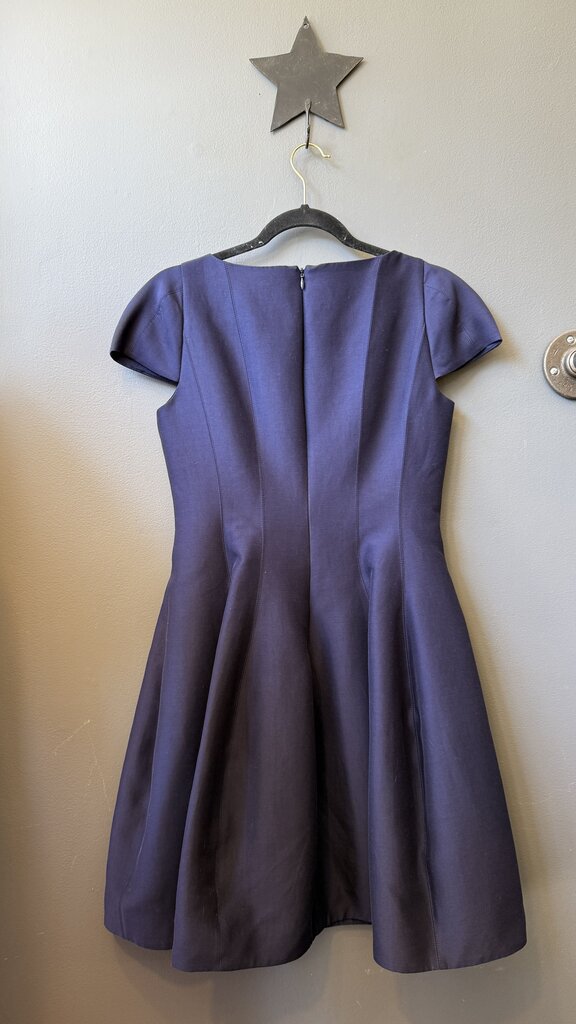 Fit Flare Cap Sleeve Dress