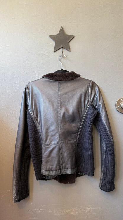 Shearling Moto Jacket