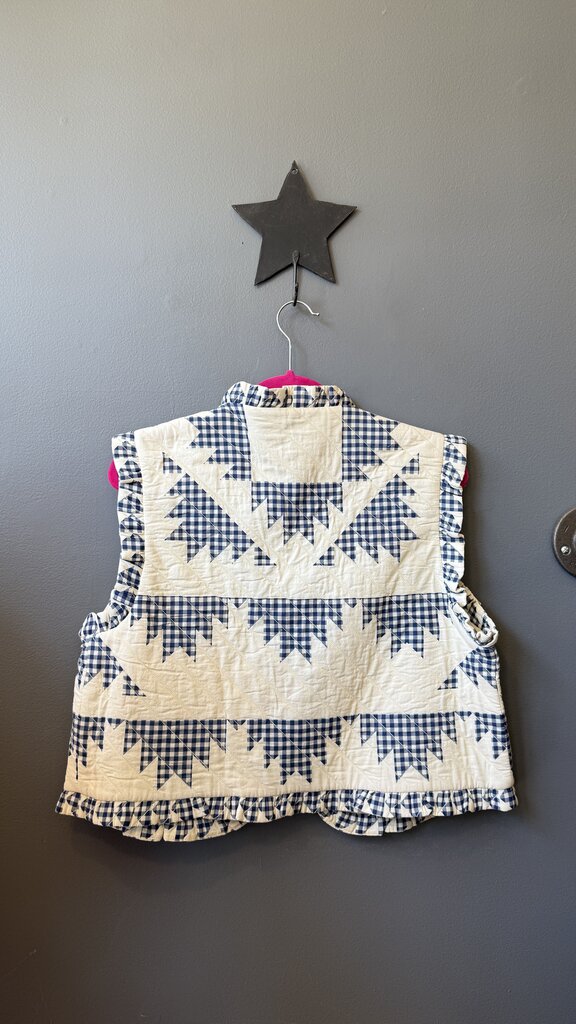 Quilted Crop Vest
