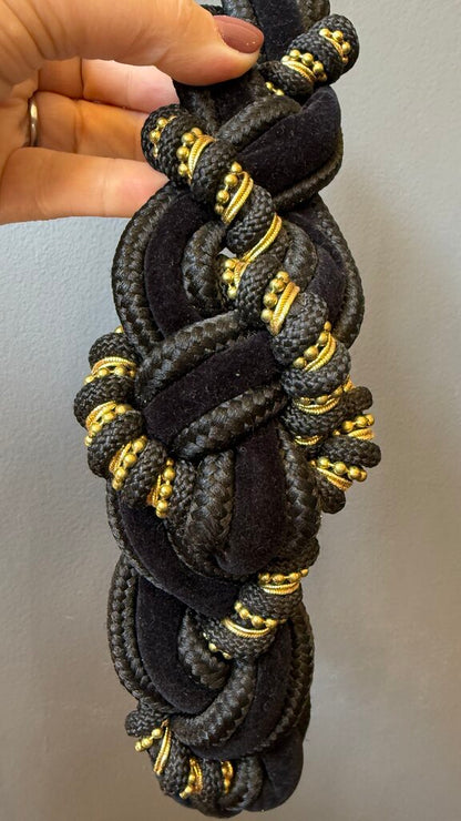 Velvet Rope Waist Belt