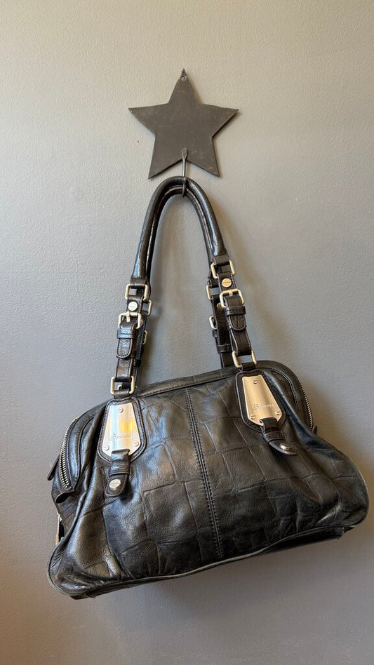 Leather Embossed Tote