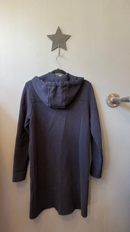 Longline Wool Sweater Jacket