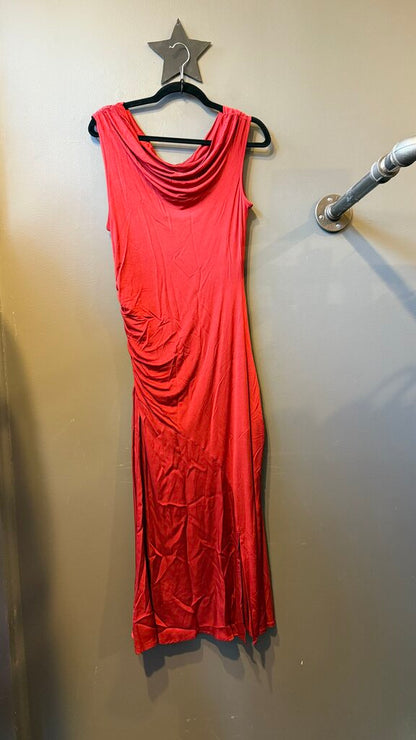 Ruched Jersey Midi Dress