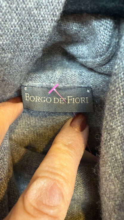 Stripe Cashmere Turtleneck Sweater