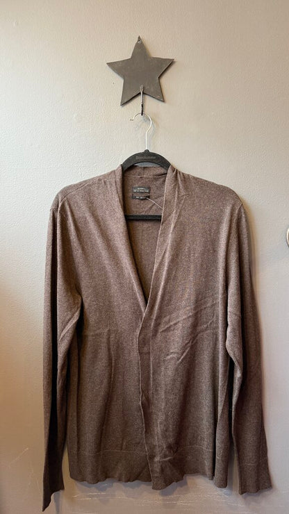 Cotton Cashmere Vneck Cardigan Sweater