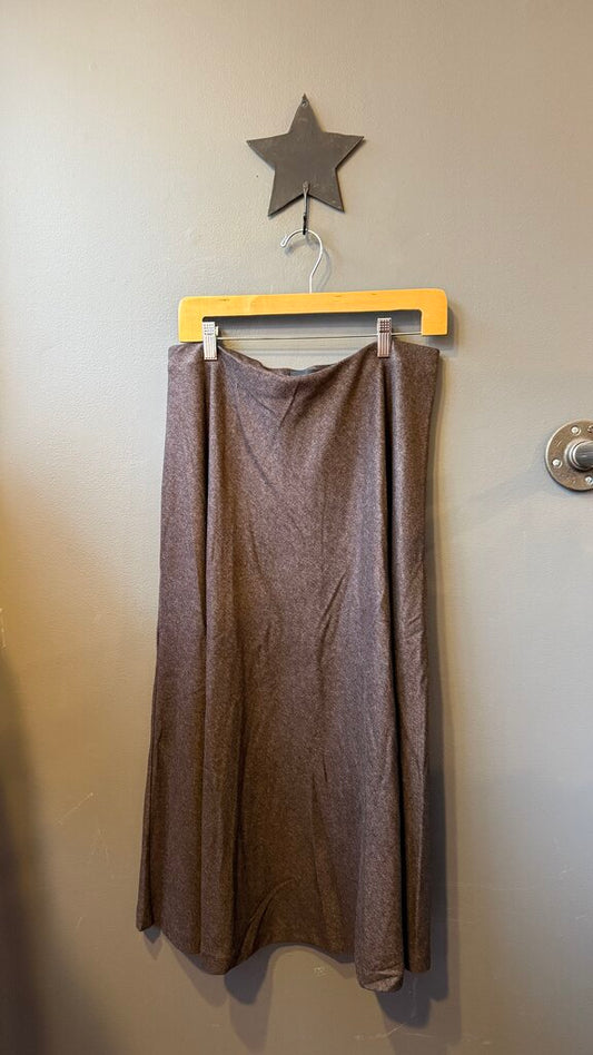 Jersey Full Midi Skirt