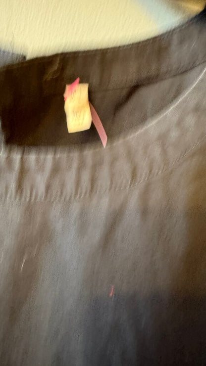 Cotton Blend Poplin Midi Dress