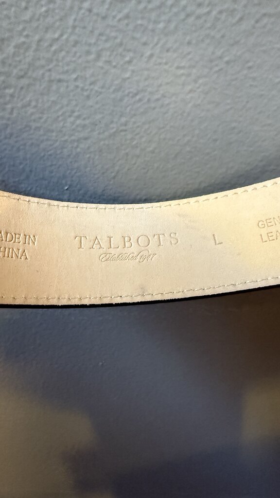 Leather Double Back Waist Belt