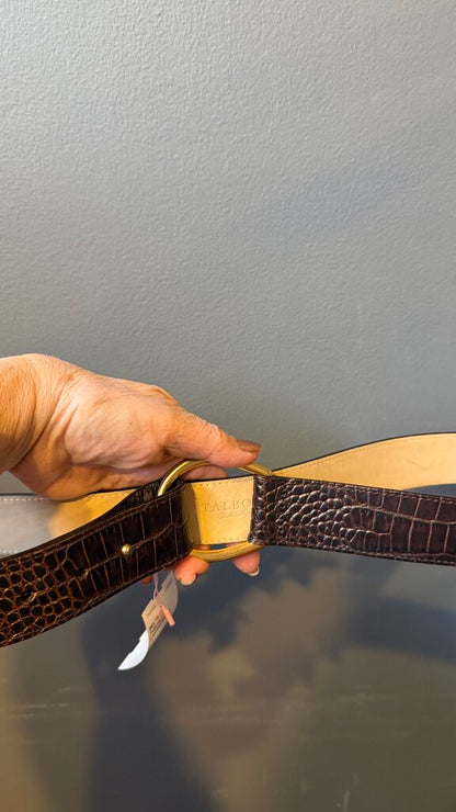 Leather Double Back Waist Belt