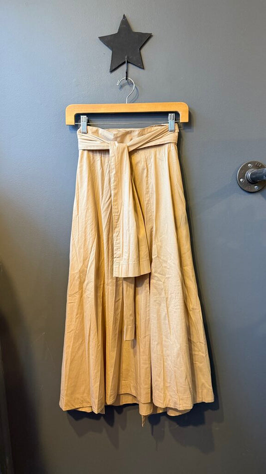 Wrap Around Midi Skirt