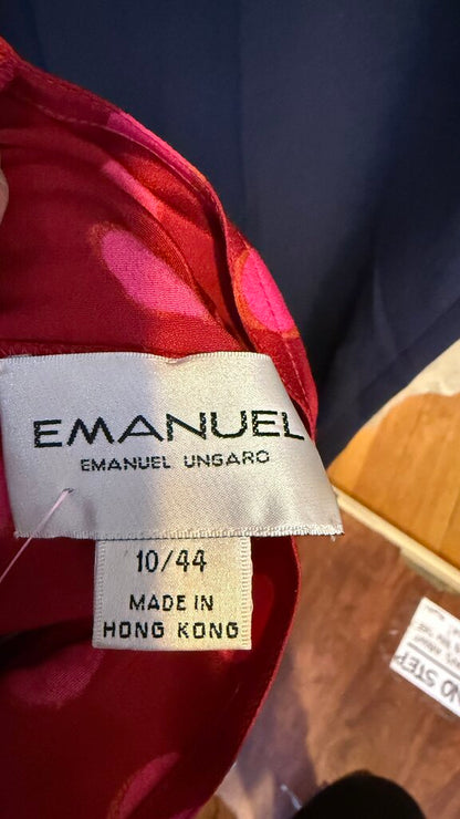 Polka Dot Turtleneck Blouse