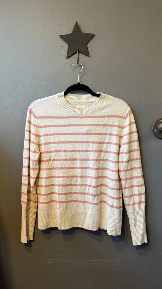 Stripe Cashmere Sweater