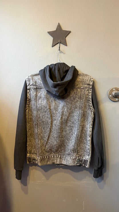 Denim Hoodie Jacket