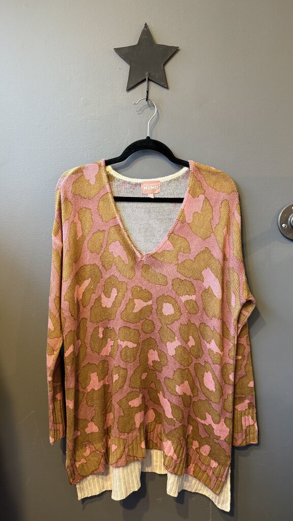 Leopard Oversized Sweater