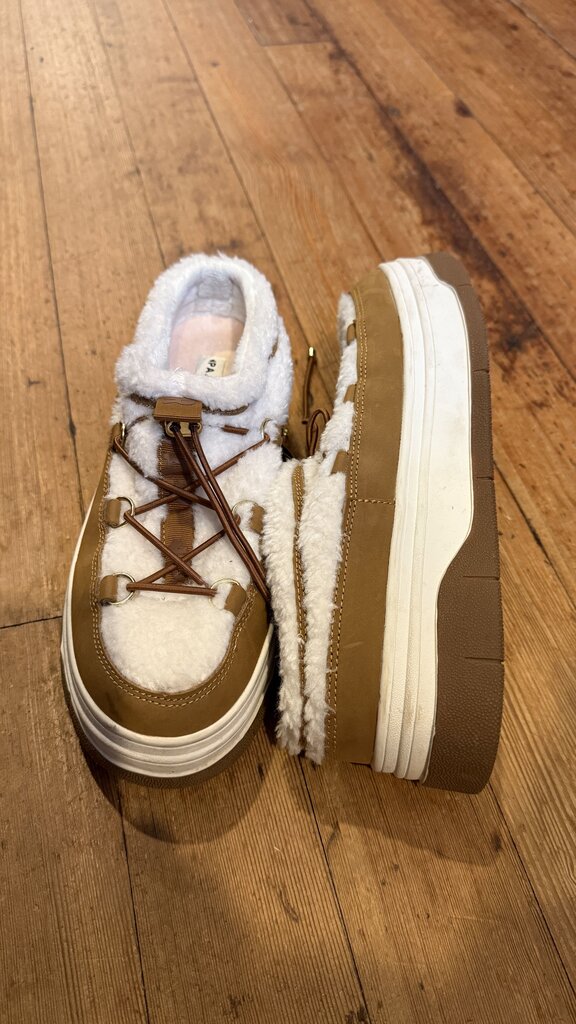 Sherpa Sneaker Booties