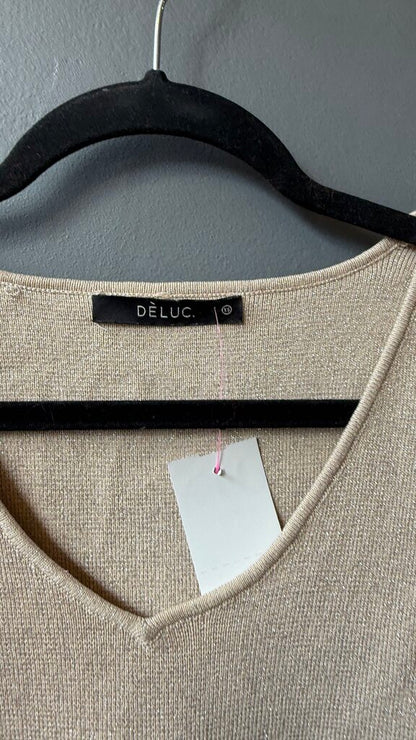 Metallic Knit Tank Top