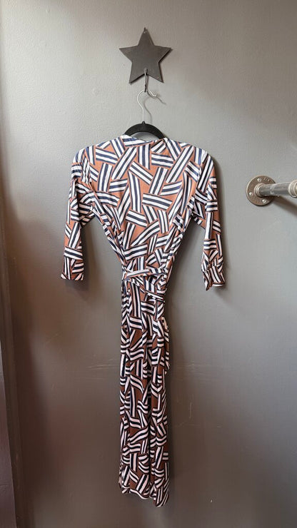 Jersey Wrap Midi Dress