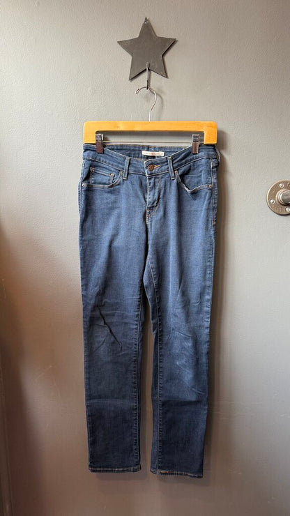 Classic Mid Rise Skinny Jeans
