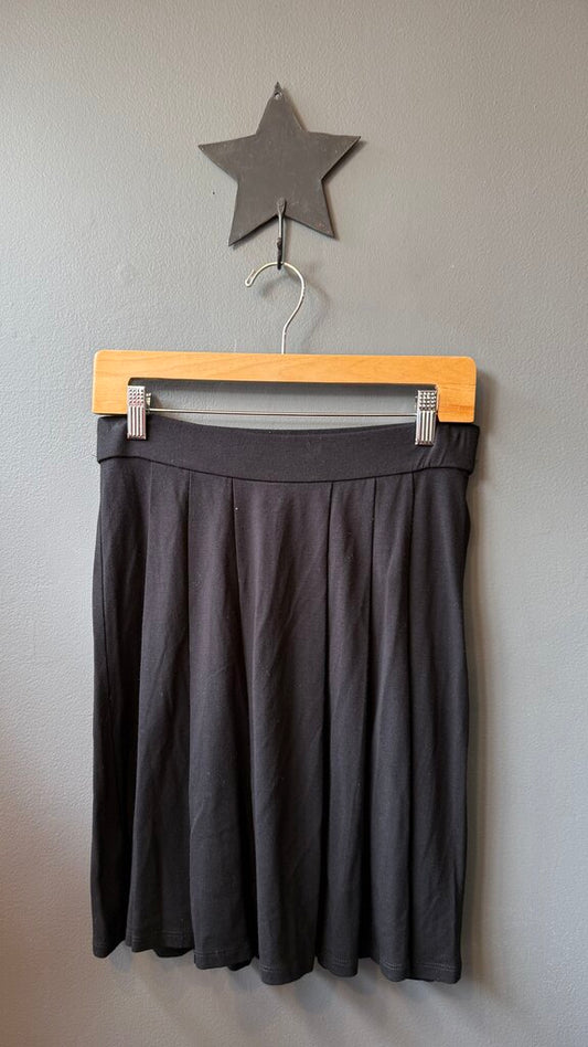 Jersey Pleated Skirt