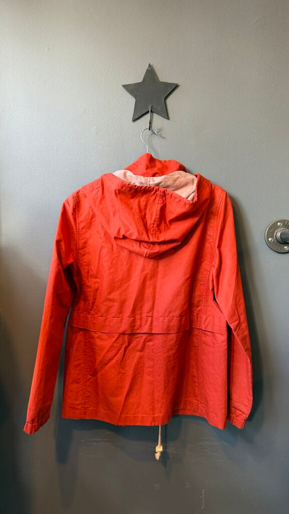 Hooded Canvas Drawstring Jacket