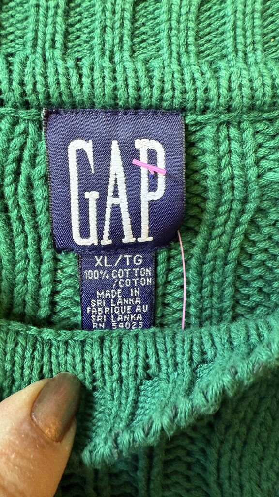 Cotton Cableknit Sweater