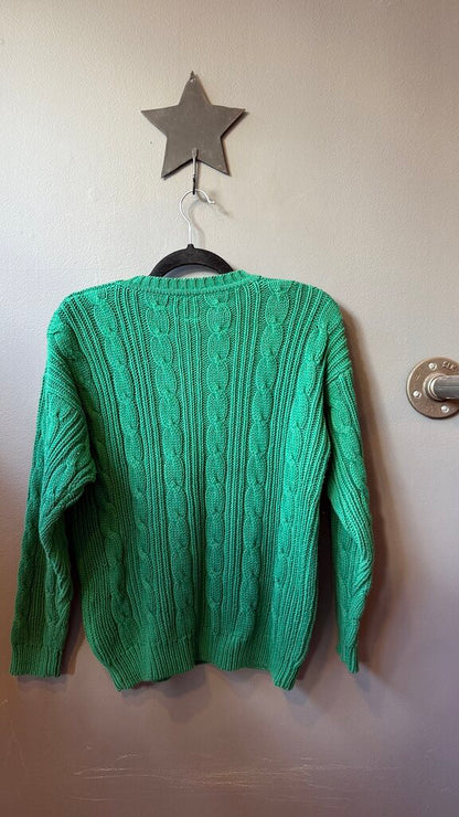 Cotton Cableknit Sweater