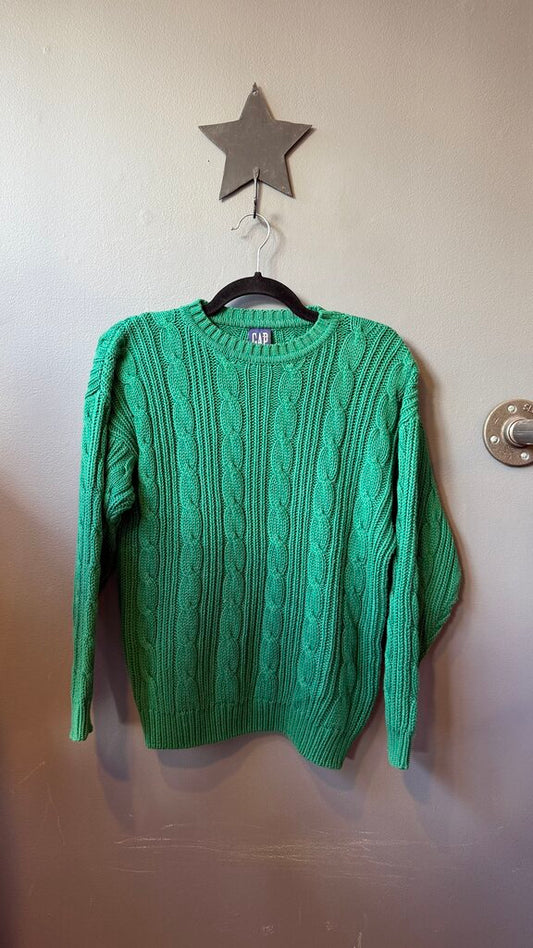 Cotton Cableknit Sweater