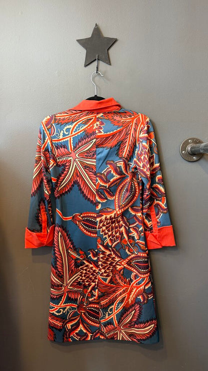 Printed Popover Dress