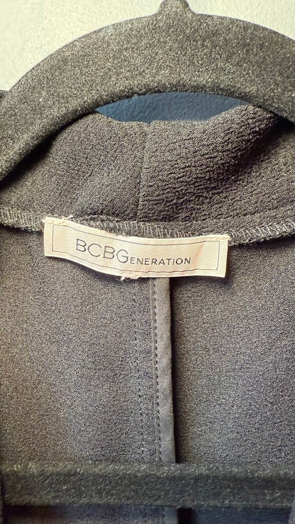 Textured One Button Blazer