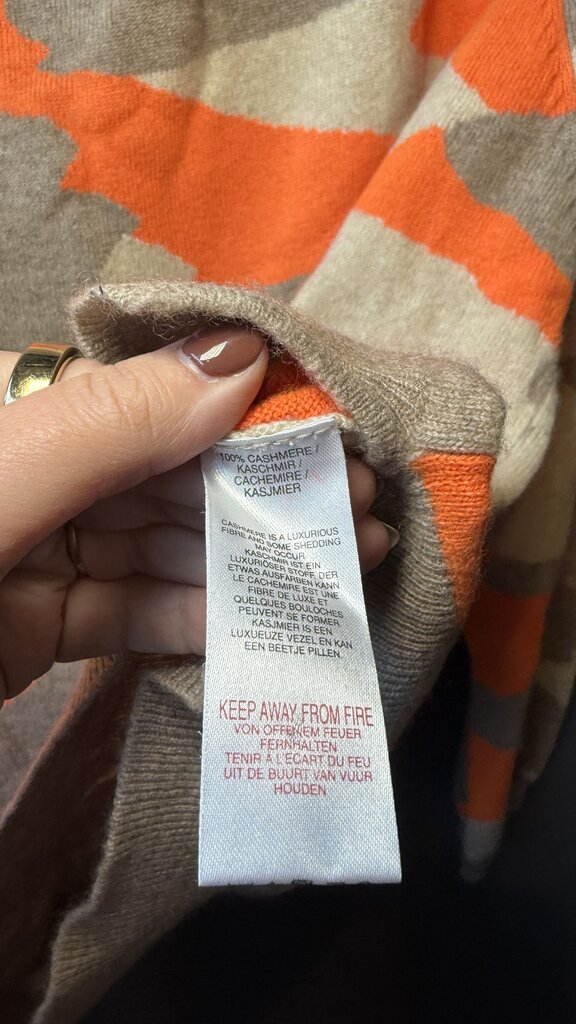 Camo Cashmere Sweater