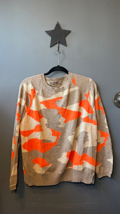 Camo Cashmere Sweater
