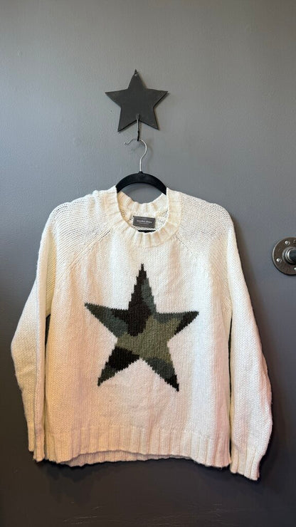 Camo Star Sweater