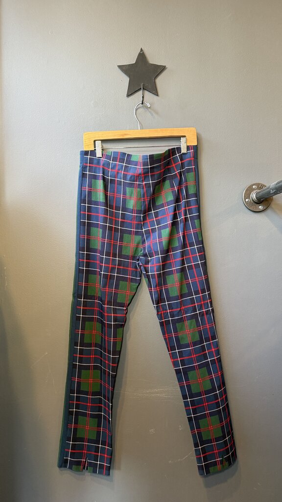 Tartan Pull On Stretch Pants
