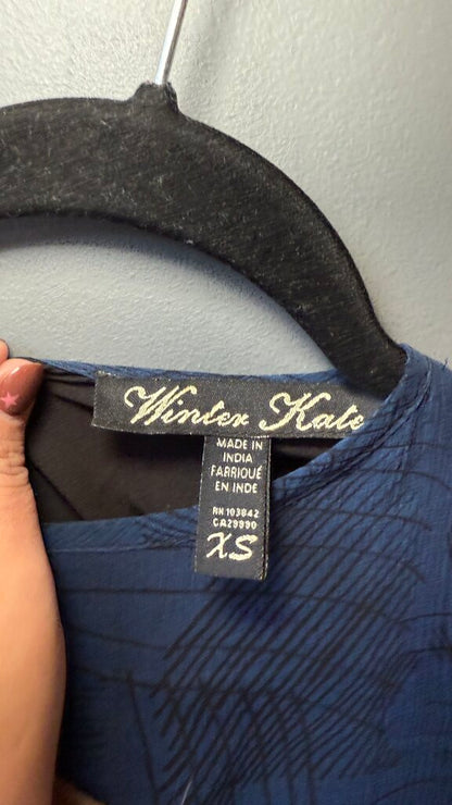 Silk Longsleeve Shift Dress