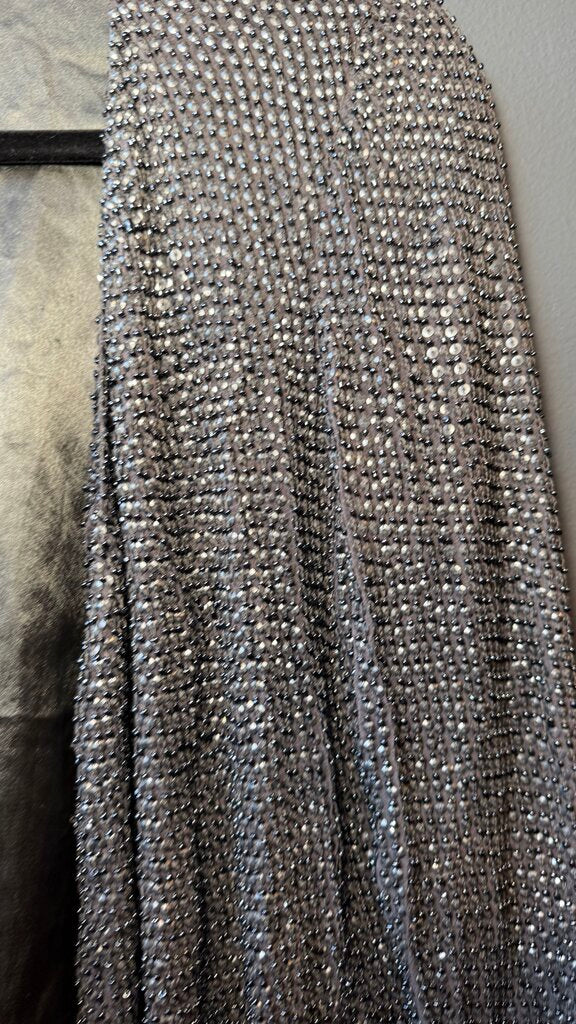 Beaded Sequin Open Jacket