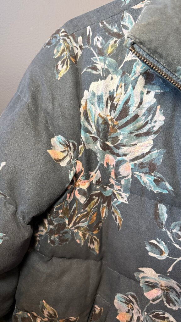 Floral Puffer Jacket