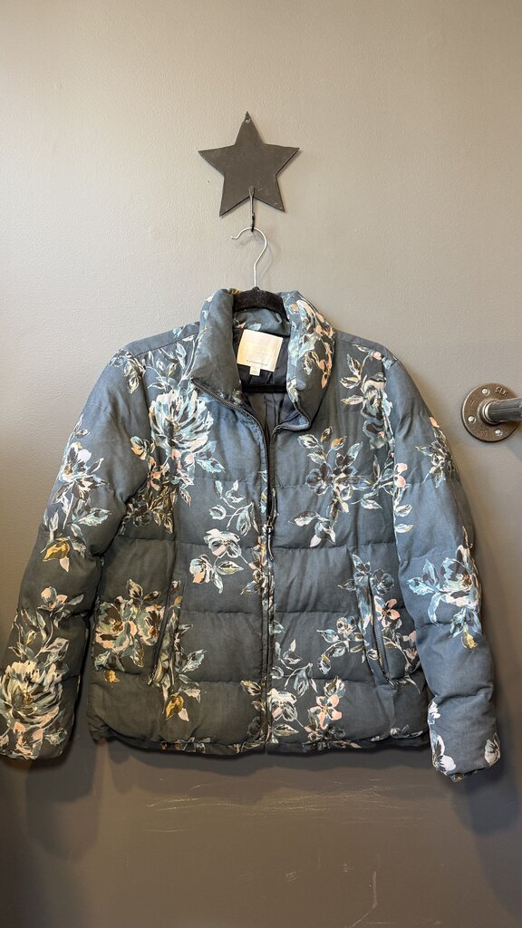 Floral Puffer Jacket