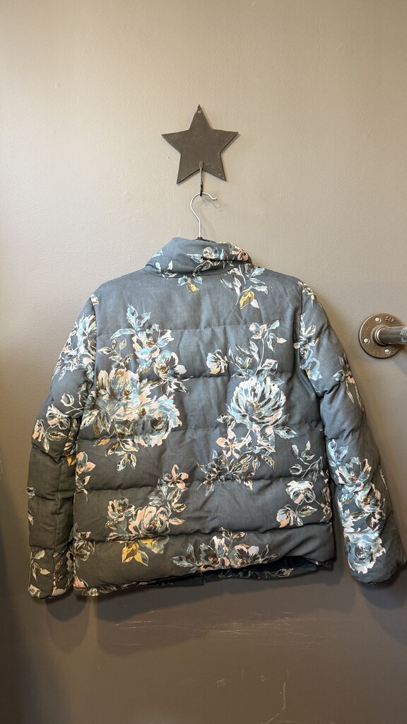 Floral Puffer Jacket