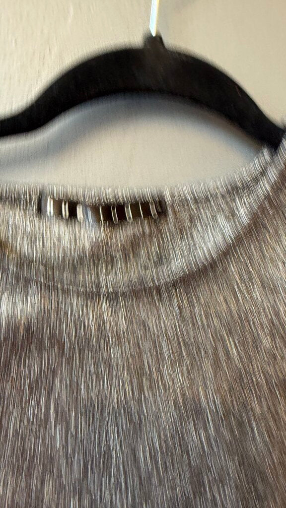 Metallic Silver Tank